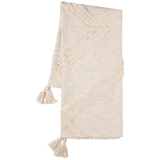 Cream Ava Throw Blanket