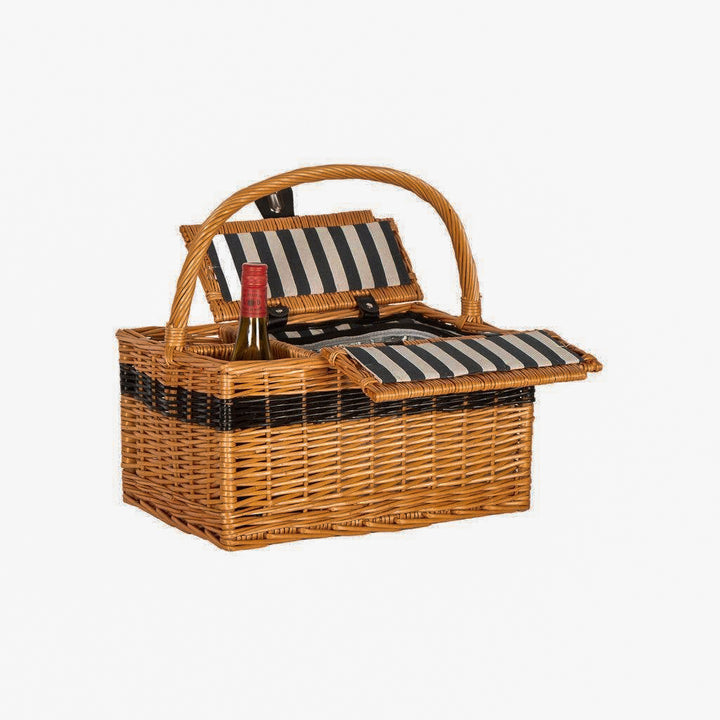 Willow & Canvas Insulated Market Picnic Tote