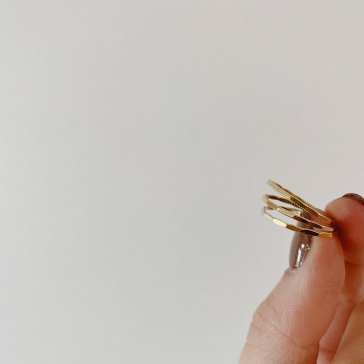 Hammered Ring • Sydney Rose Co.