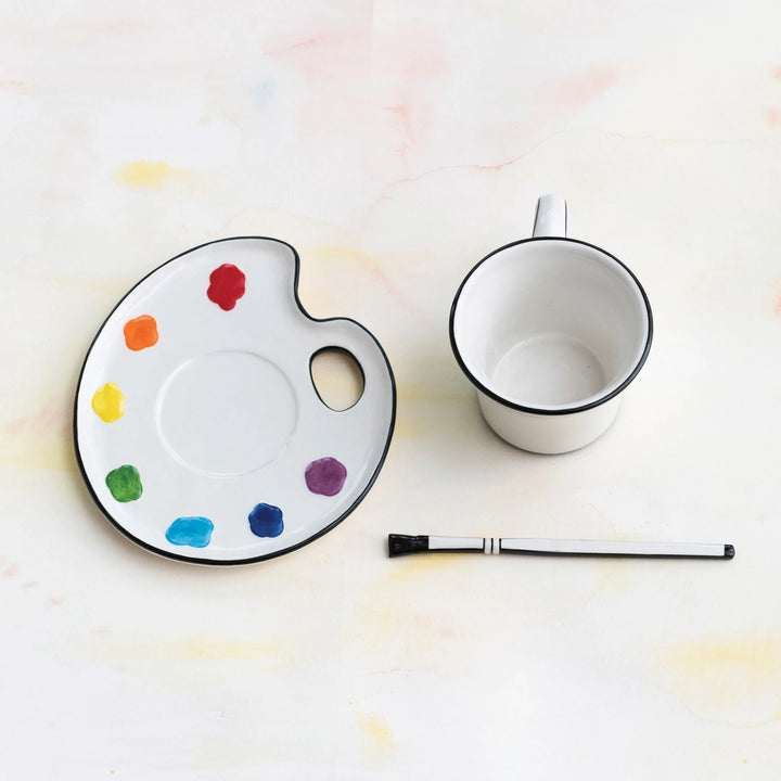 Artist Mug & Saucer Set