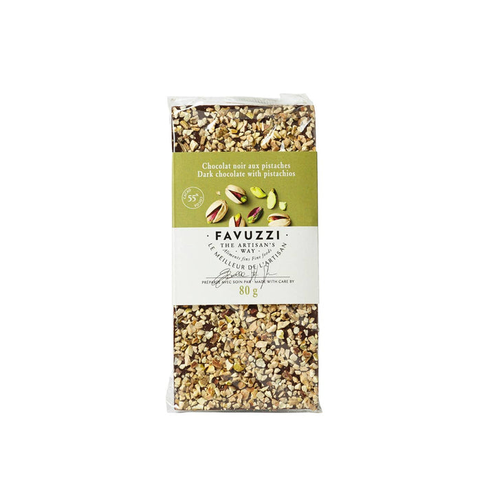 Sicilian Pistachio Dark Chocolate Bar
