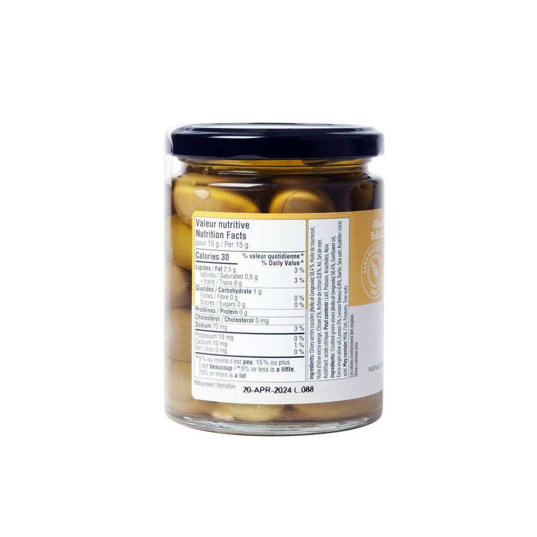 Cerignola Olives with Lemon