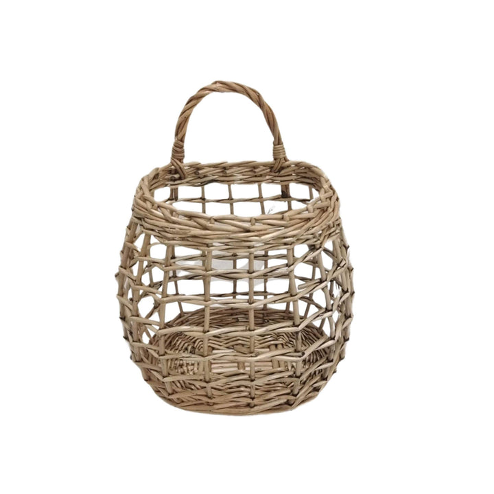 Open Weave Hanging Market Basket