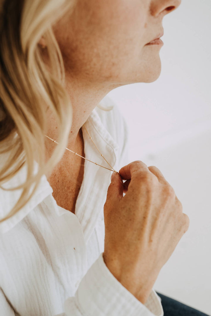 Dainty Satellite Necklace | Sydney Rose Co.