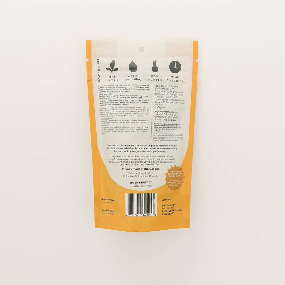 Organic Golden Tonic Loose Leaf Tea