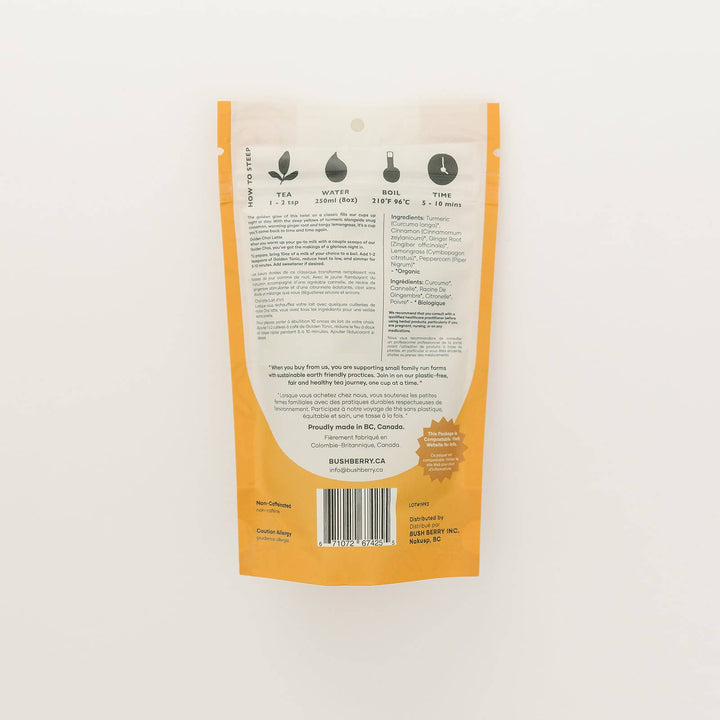 Organic Golden Tonic Loose Leaf Tea