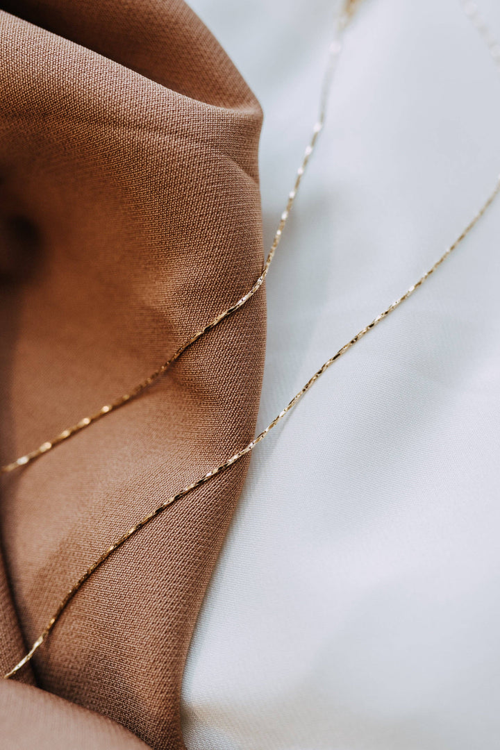 Twisted Gold Filled Chain Necklace