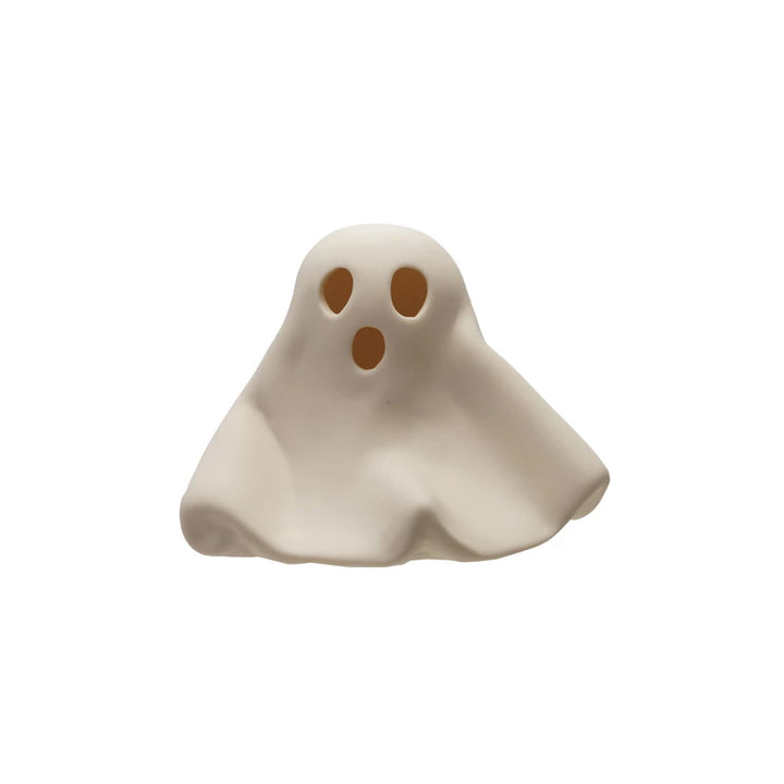 Stoneware Ghost with LED Light
