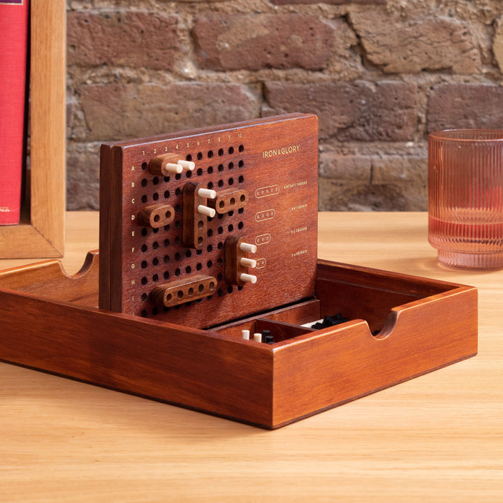 Direct Hit Deluxe Wooden Strategy Game