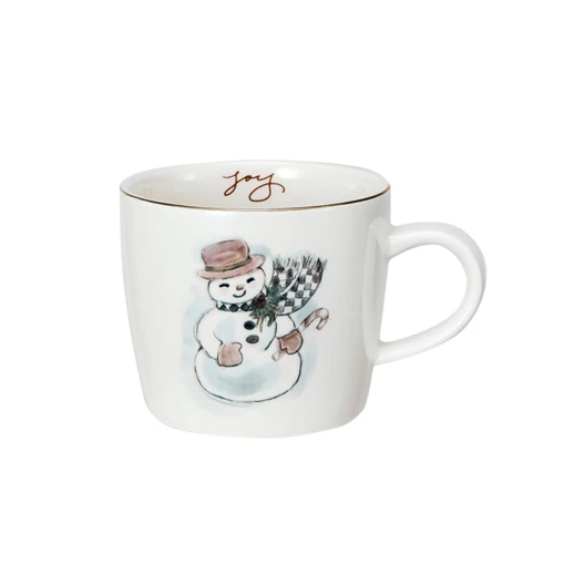 Holiday Cheer Stoneware Mugs