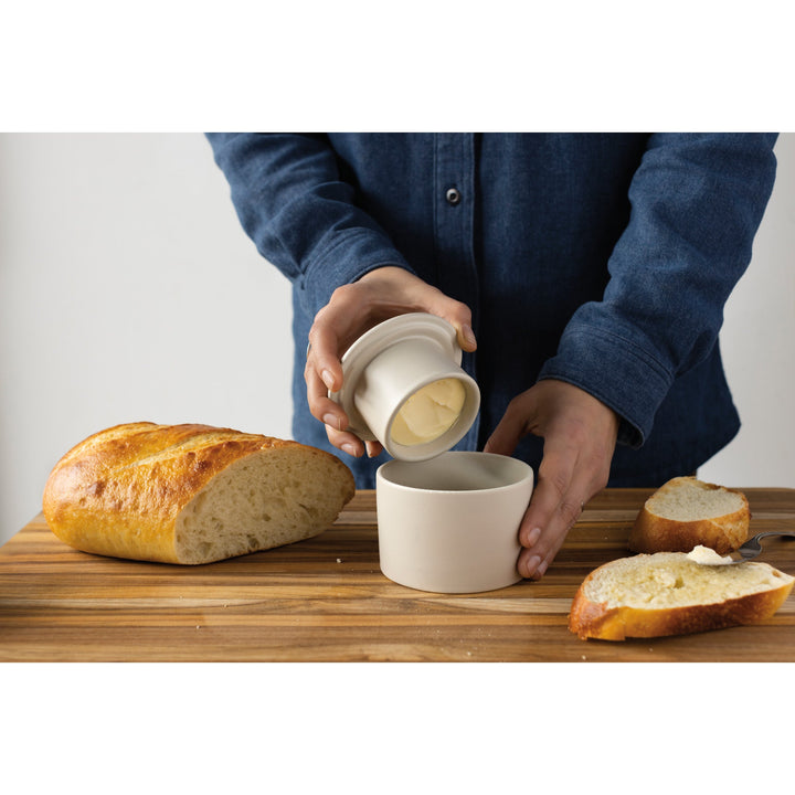 Stoneware Butter Crock