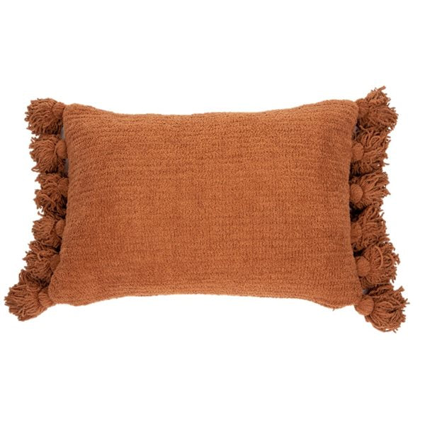 Terracotta Chenille Pillow
