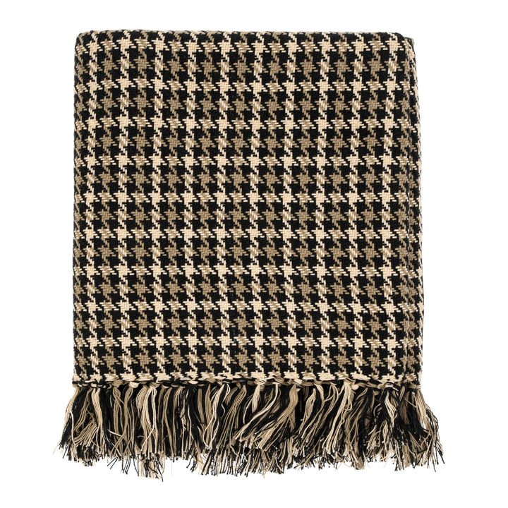 Houndstooth Throw