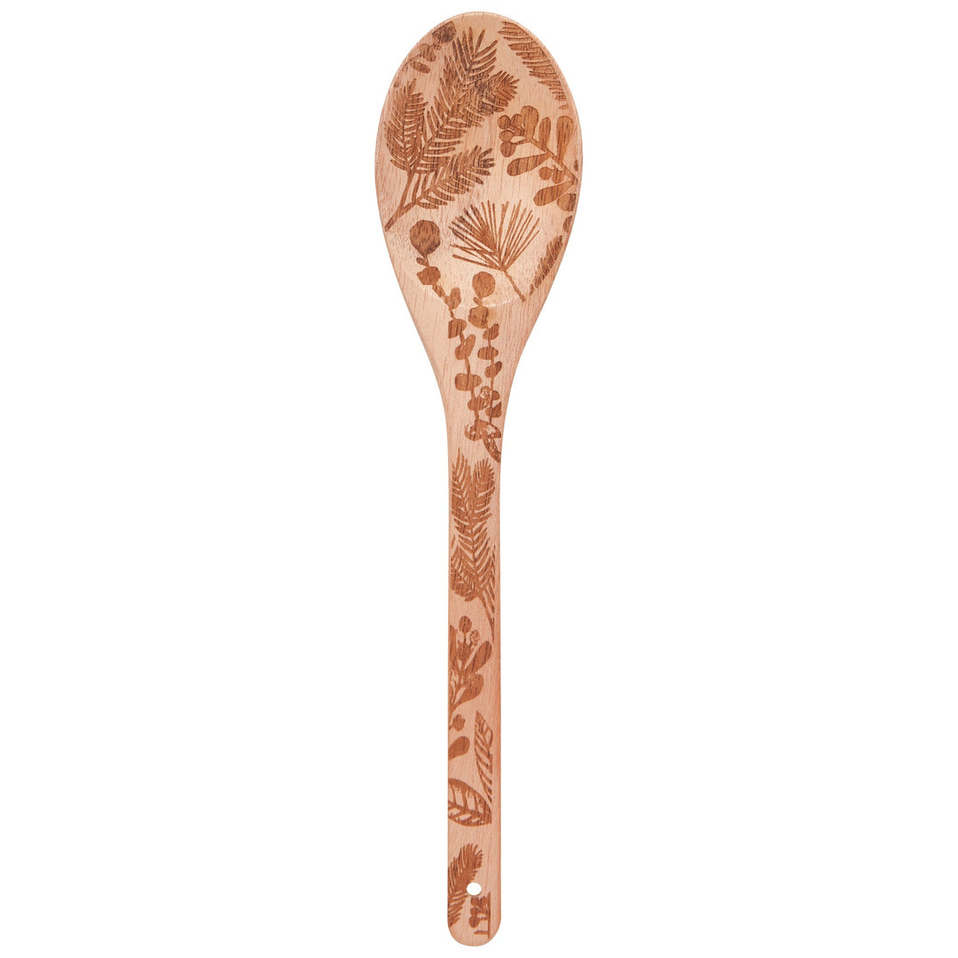 Evergreen Berry Engraved Utensils