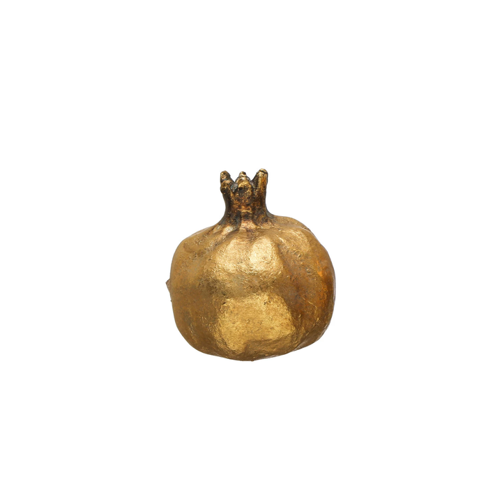 Antique Gold Resin Pomegranate