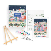 Snowy City Paint by Numbers Kit