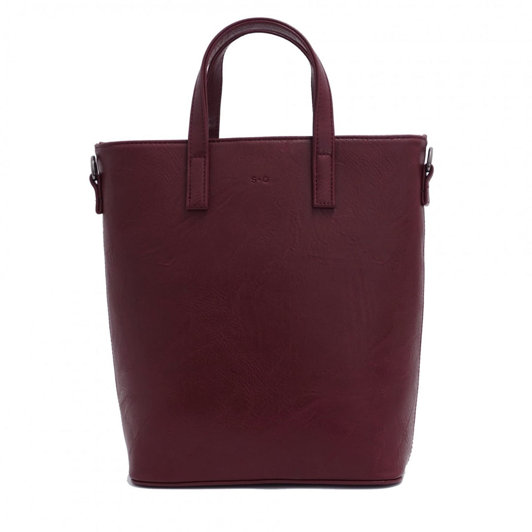 Lilia 2-in-1 Satchel in Sangria