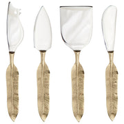 Feather Cheese Knife Set