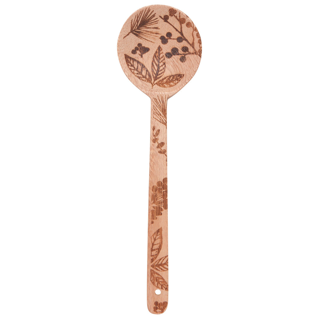 Evergreen Berry Engraved Utensils