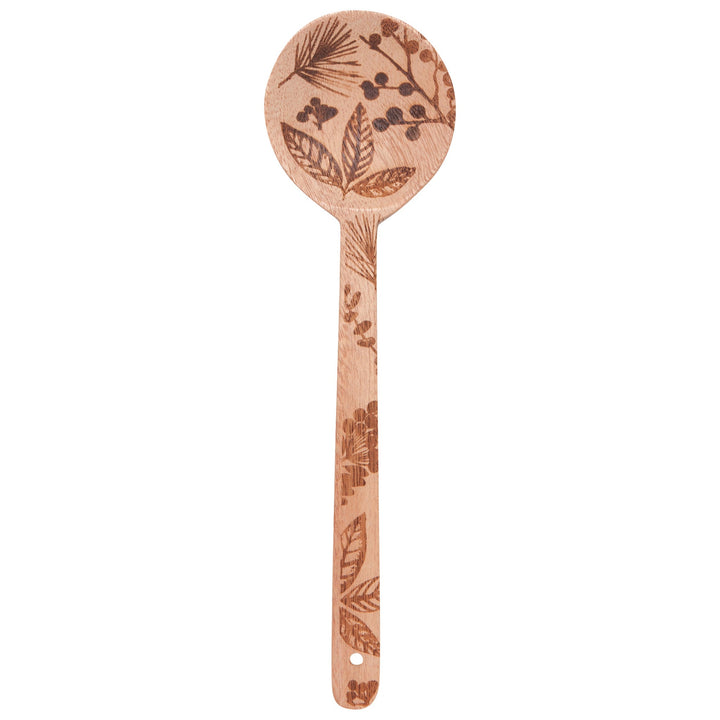 Evergreen Berry Engraved Utensils
