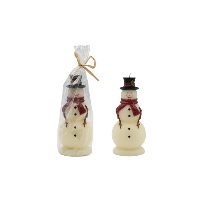 Frosty Friends Snowman Candle