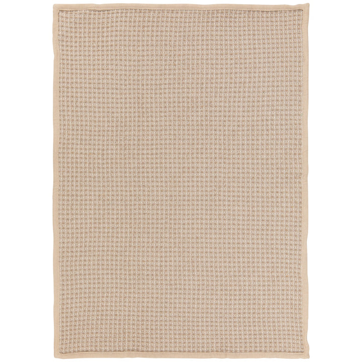 Stone Washed Waffle Tea Towel | Natural