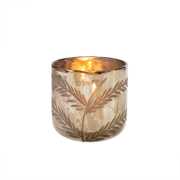 Silver Palm Votive