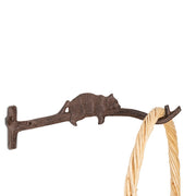 Cast Iron Bear Planter Hook