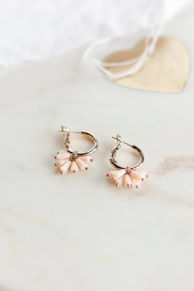 Creme Paloma Earrings