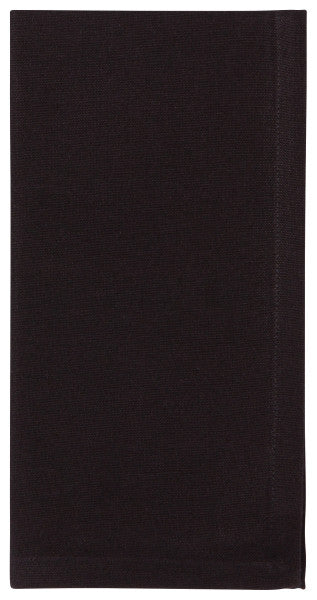 Black Cotton Napkin Set of 4